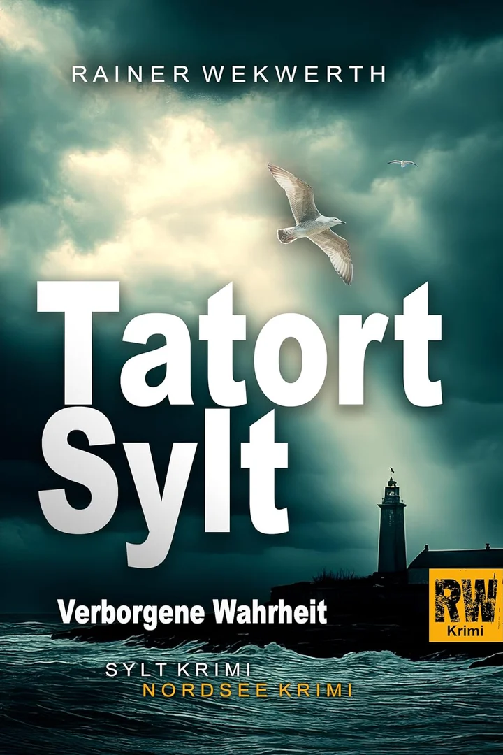 Cover zum achten Sylt-Krimi von Rainer Wekwerth: TATORT SYLT – Verborgene Wahrheit.