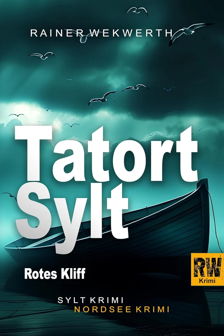 Cover zum neunten Sylt-Krimi von Rainer Wekwerth: TATORT SYLT – Rotes Kliff.