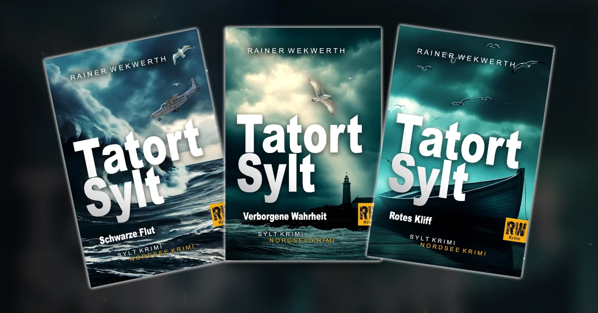 Titelbild zum Kurzartikel der Veröffentlichungen von „Tatort Sylt“ 7-9.