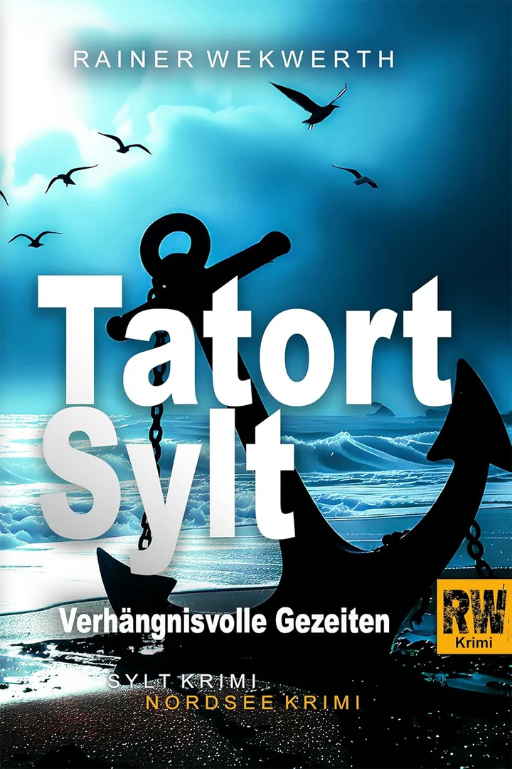 Cover zum zehnten Sylt-Krimi von Rainer Wekwerth: Tatort Sylt – Verhängnisvolle Gezeiten.
