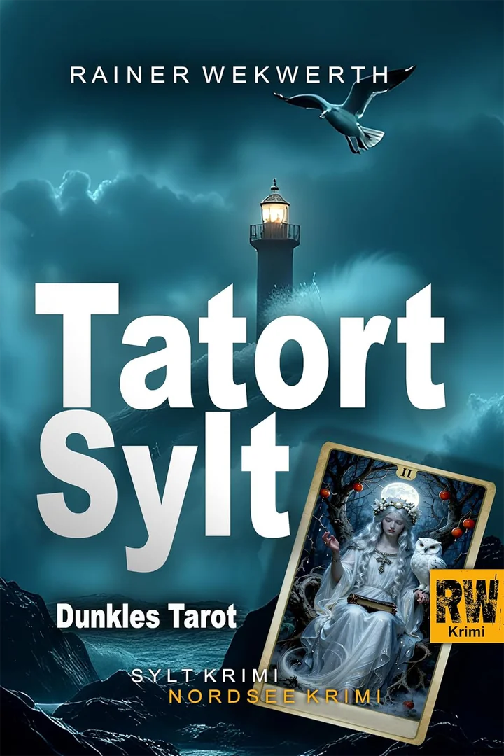 Cover zum elften Sylt-Krimi von Rainer Wekwerth: Tatort Sylt – Dunkles Tarot (2026).